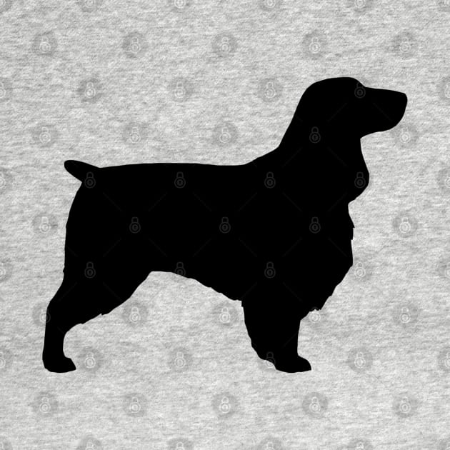 Field Spaniel Silhouette by Coffee Squirrel